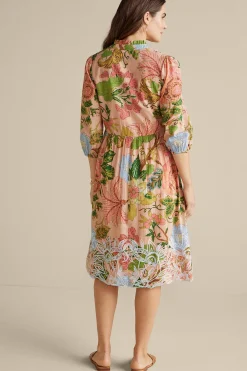 Bellicia Embroidered Midi Dress