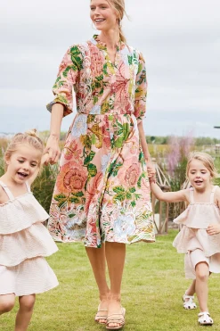 Bellicia Embroidered Midi Dress