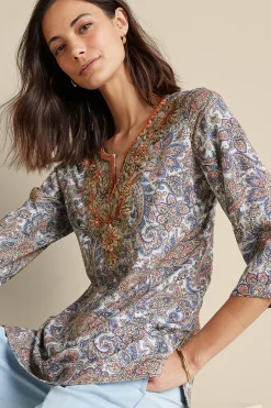 Kaimana Embellished Tunic