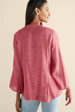 Kateri Soutache Embroidered Top