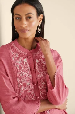 Kateri Soutache Embroidered Top