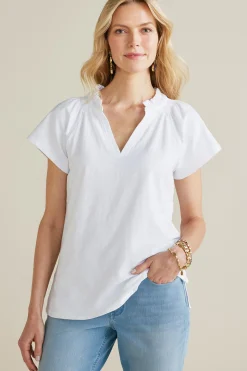 Loretta SUPIMA® Slub Tee