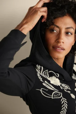 Miraflores Embroidered French Terry Hoodie