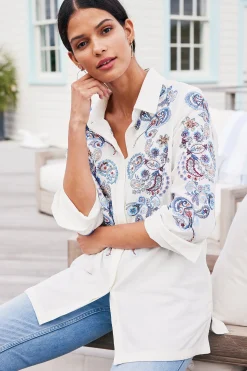 Nadia Linen Blend Shirt