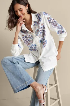 Nadia Linen Blend Shirt