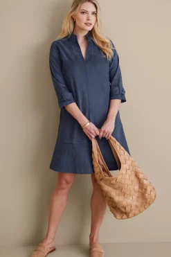 Rani Faux Suede Dress