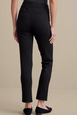 Soft Essential Ponte Slim Ankle Pants