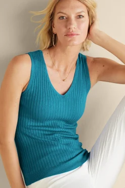 Soft Essential™ Ribbed Sweater Tank