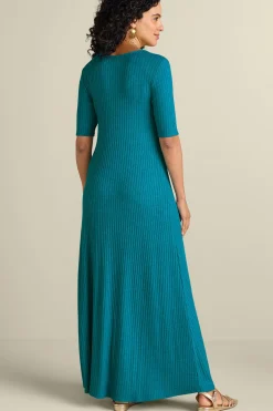 Textured Short Sleeve Santiago Dress