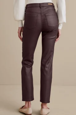 Ultimate Denim Coated Straight Leg Jeans