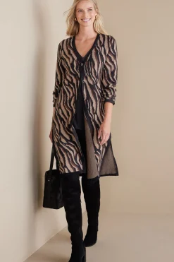 Veronica Jacquard Cardigan